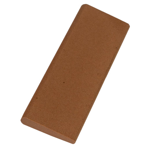 Aluminum Oxide Round Edge Slip Stone 6" x 2 1/4" x 3/4"-3/8"