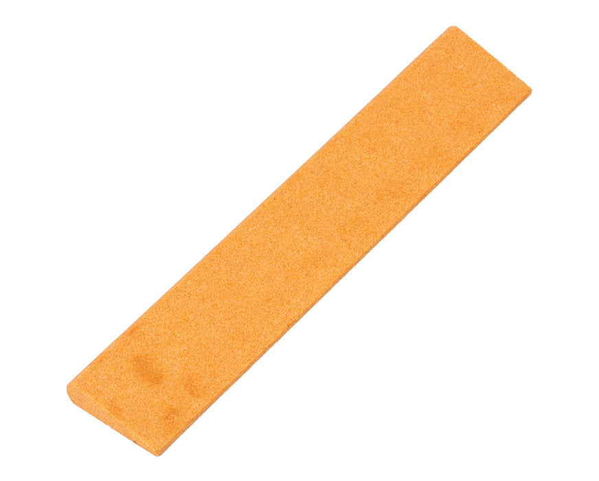 Aluminum Oxide Round Edge Slip Stone 5" x 1" x 5/16" - 3/32"