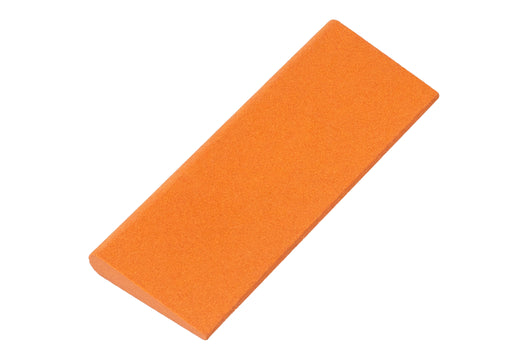 Aluminum Oxide Round Edge Slip Stone 4 1/2" x 1 3/4" x 3/8" - 1/8"