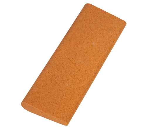 Aluminum Oxide Round Edge Slip Stone 6" x 2 1/4" x 3/4"-3/8"
