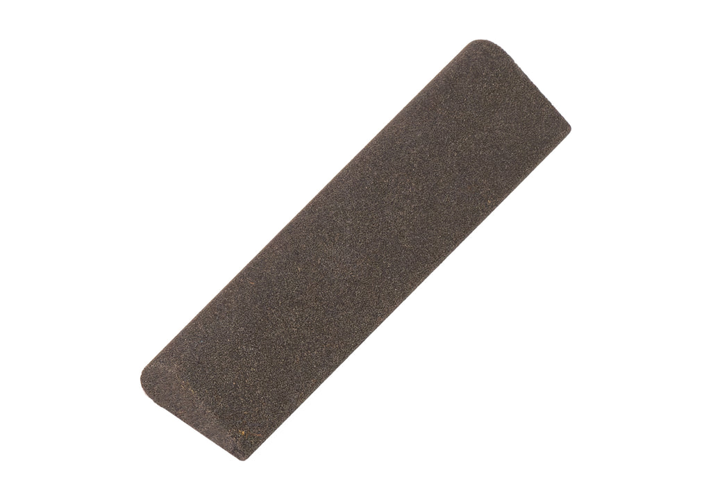 Aluminum Oxide Round Edge Slip Stone 4" x 1" x 7/16"- 3/16"