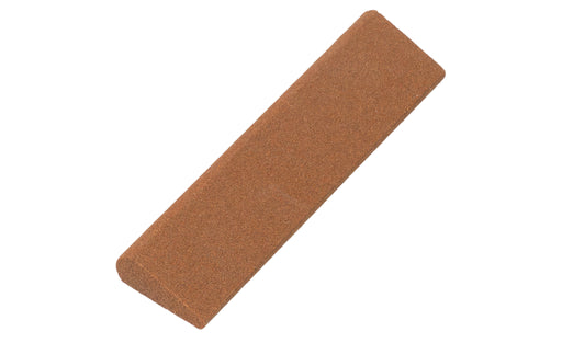 Aluminum Oxide Round Edge Slip Stone 4" x 1" x 7/16"- 3/16"