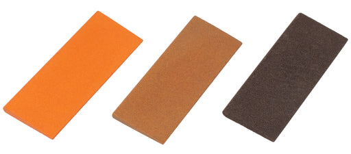 Aluminum Oxide Round Edge Slip Stone 4 1/2" x 1 3/4" x 1/4"-1/16"