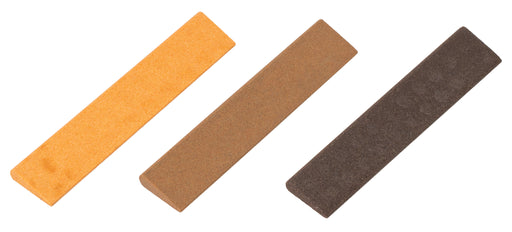 Aluminum Oxide Round Edge Slip Stone 5" x 1" x 5/16" - 3/32"
