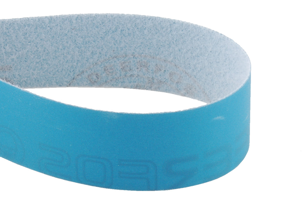 1" x 44" Blue Graded Micron Finishing Belt
