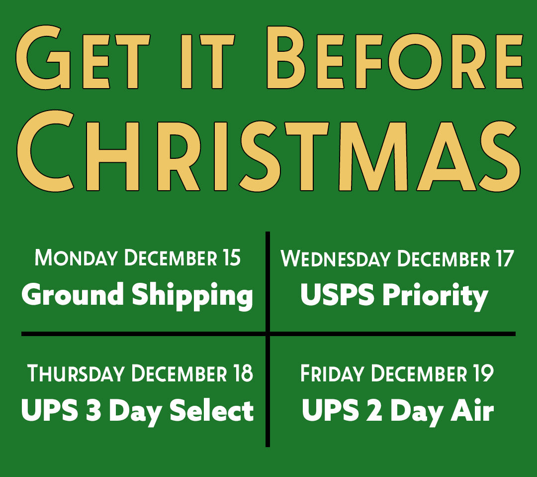Holiday Shipping Deadlines