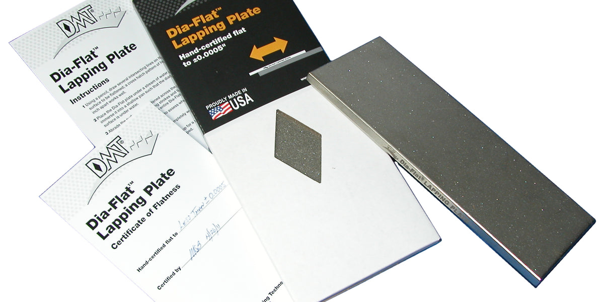 DMT Dia-Flat Lapping Plate — Sharpening Supplies