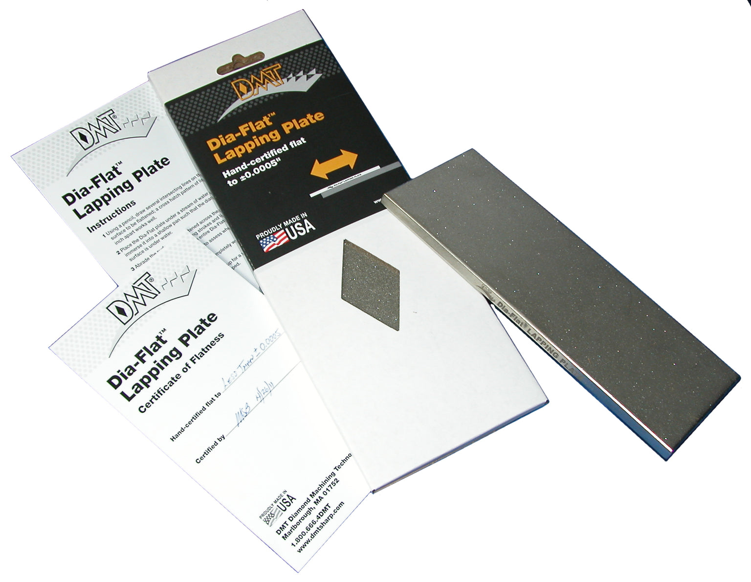 DMT Dia-Flat Lapping Plates — Sharpening Supplies