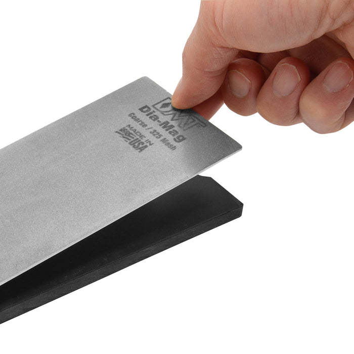 DMT Dia-Mag Extra-Fine/Fine and Coarse/Extra-Coarse Plates with Base