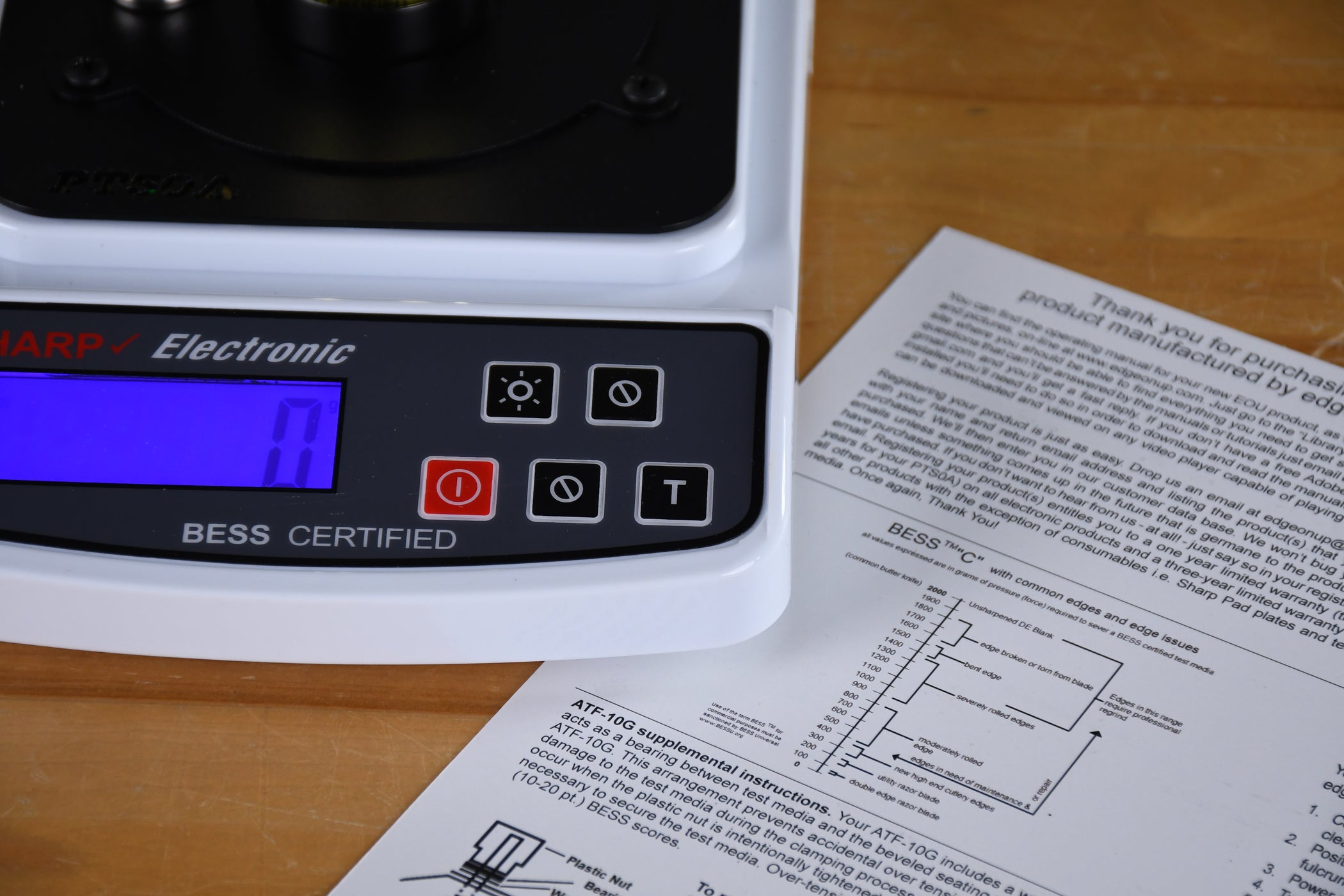 Edge-On-Up Industrial Edge Tester — Sharpening Supplies