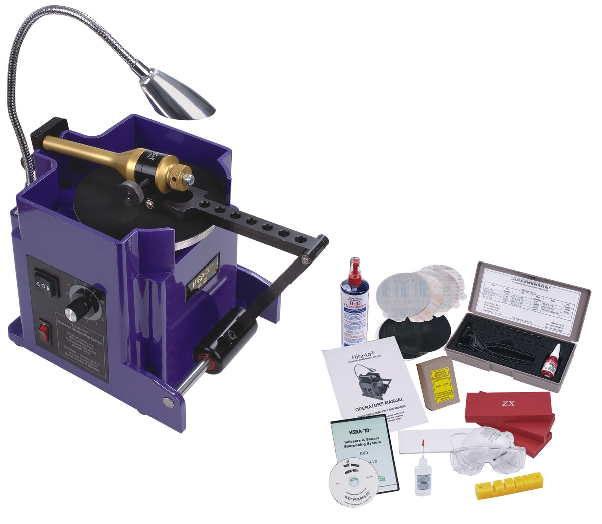 hira♪ Hira-To Scissors Sharpening System - Hook and Loop — Sharpening