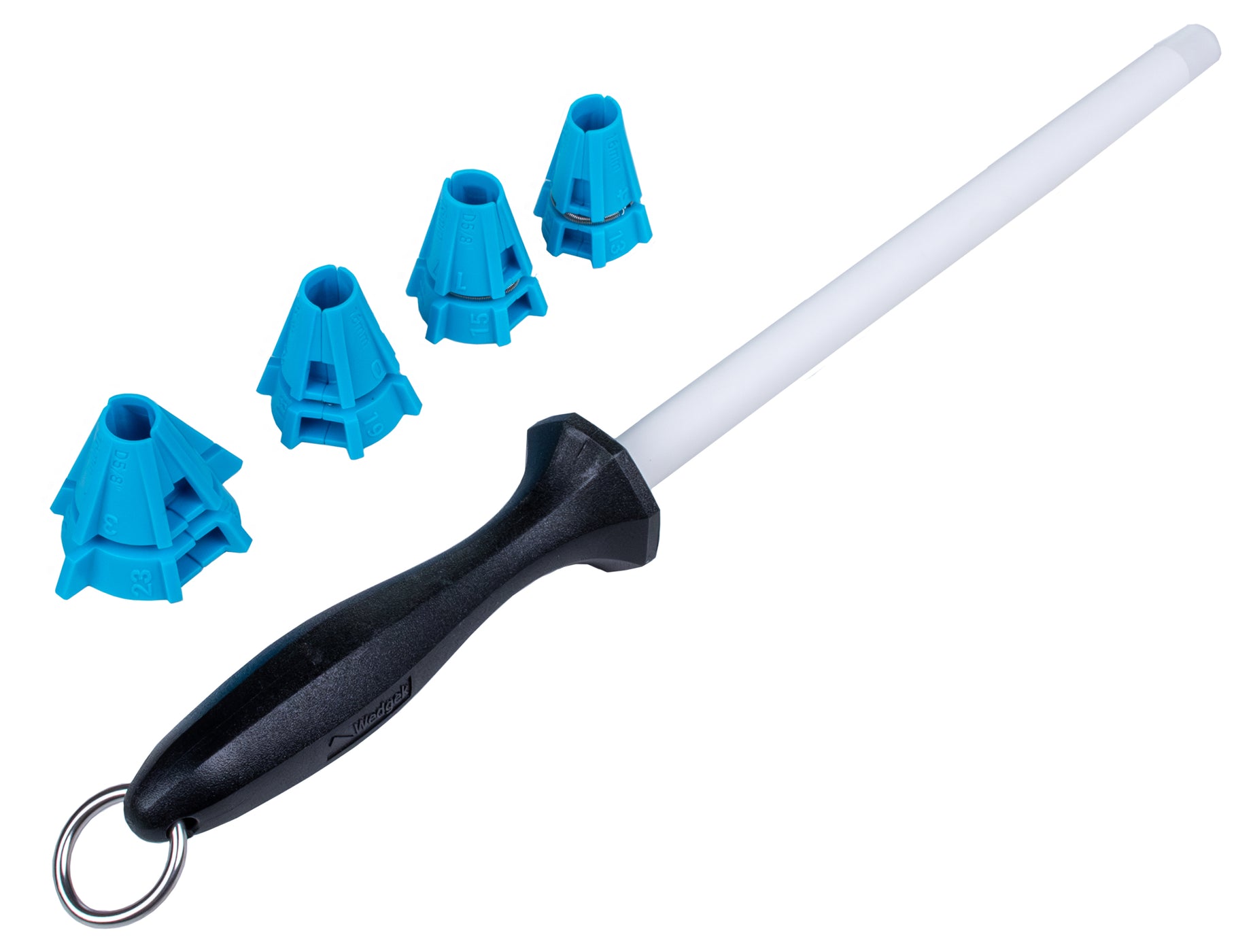 Ceramic Sharpening Rod with Angle Guides — Sharpening Supplies