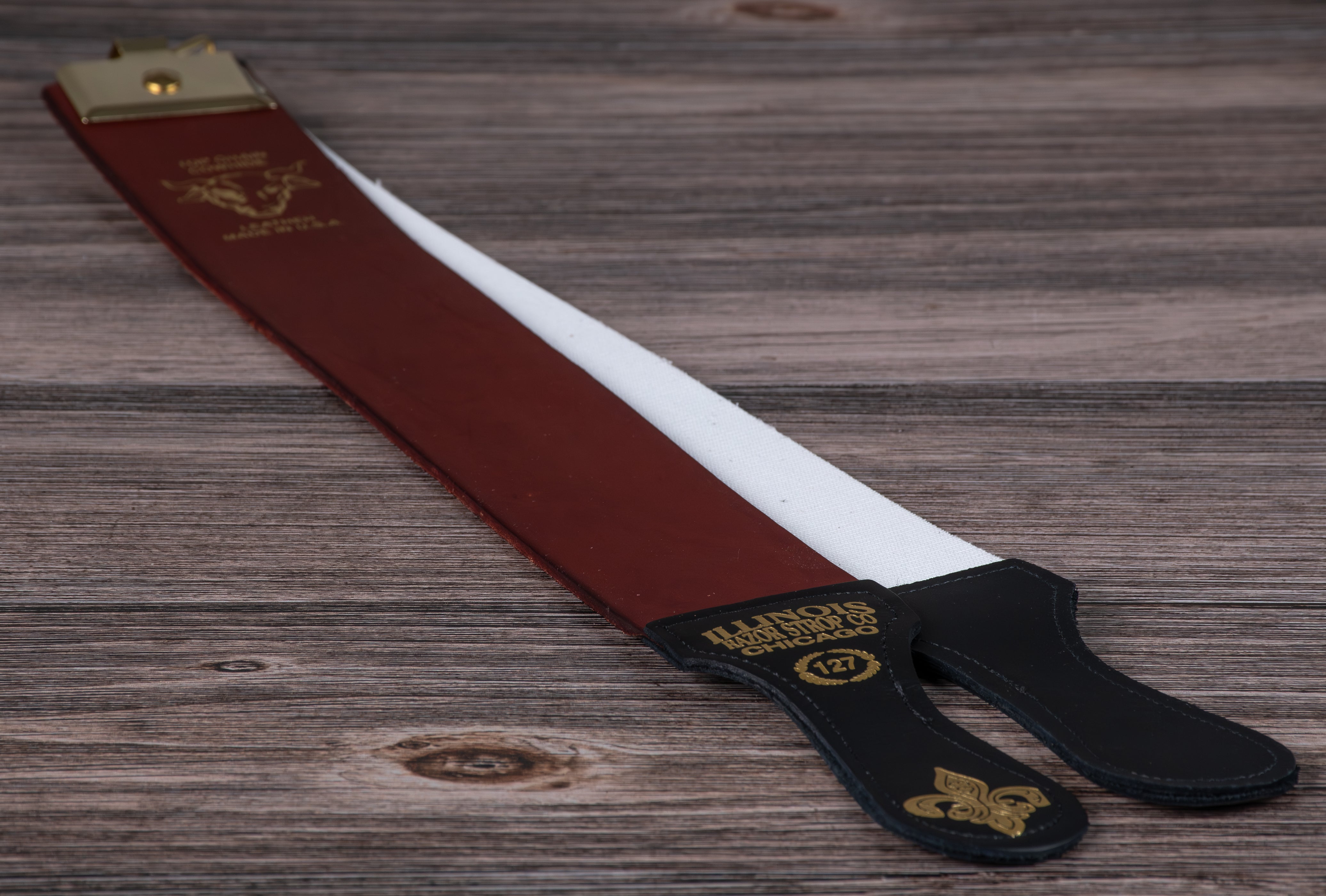 Illinois 127 Leather Razor Strop — Sharpening Supplies