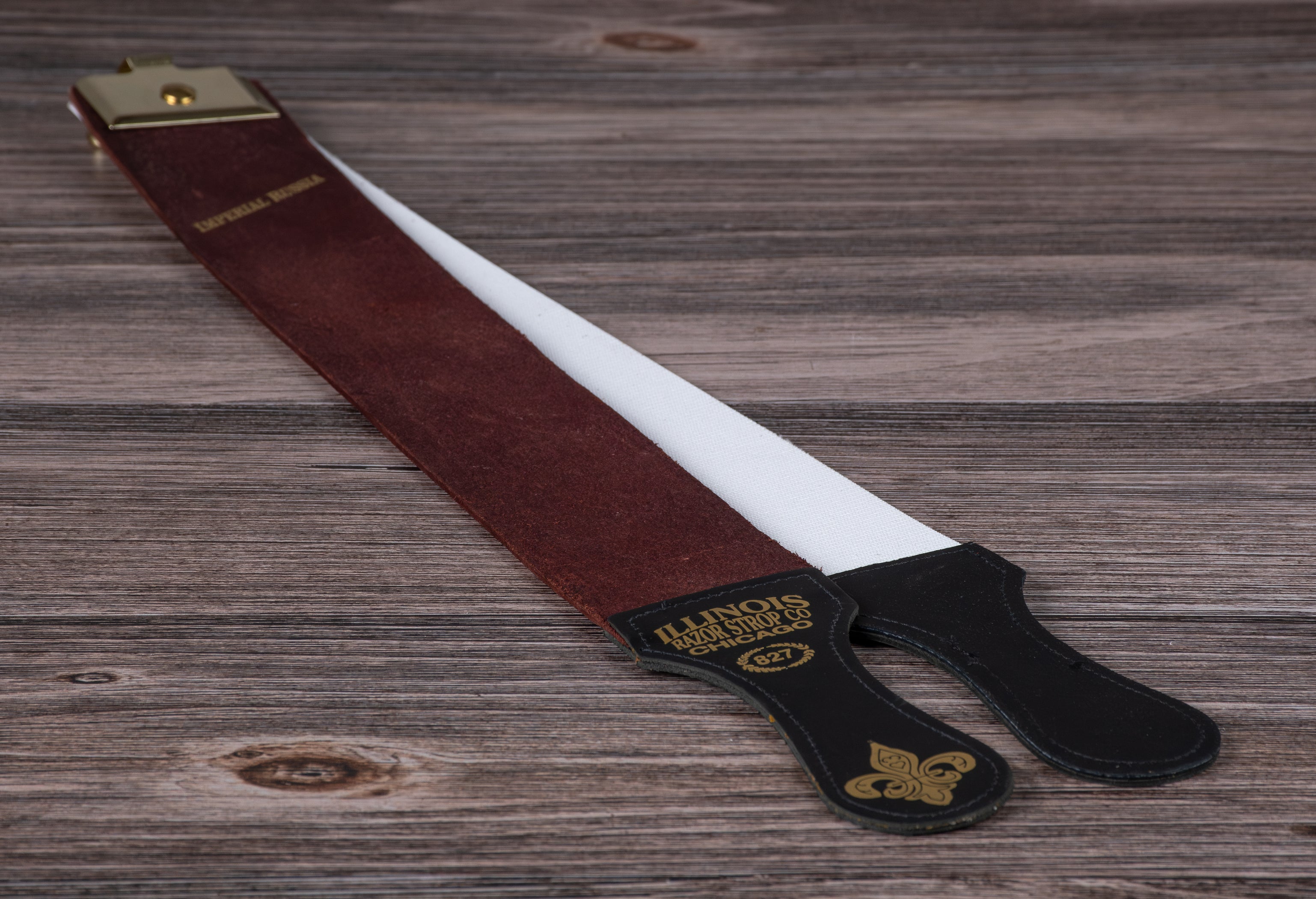 Illinois #827 Russian Leather Razor Strop — Sharpening Supplies