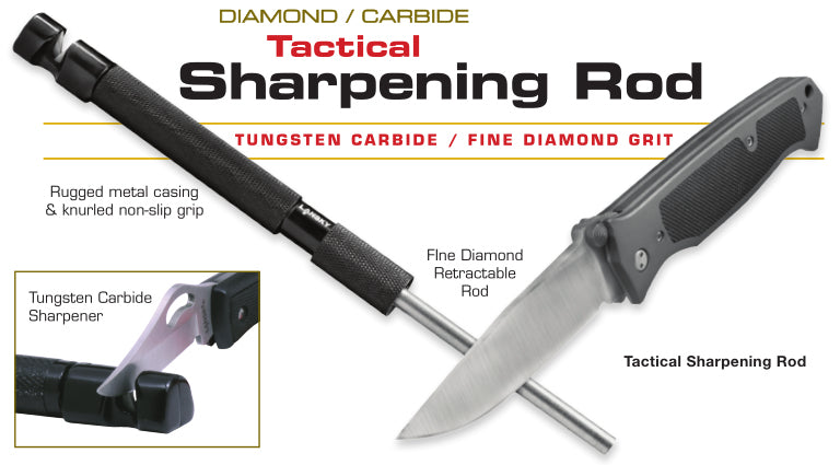 Lansky Tactical Sharpening Rod