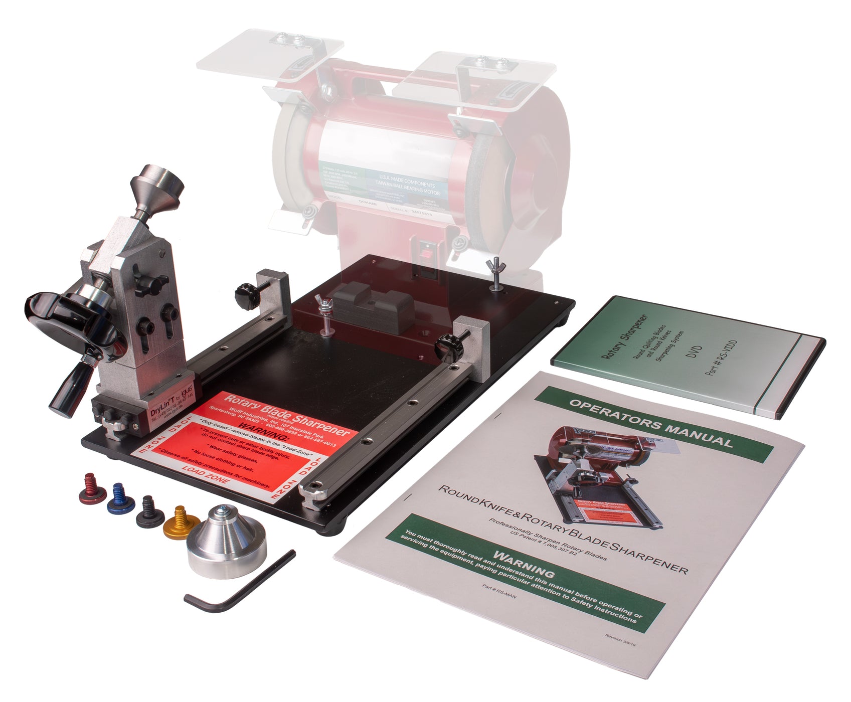 Wolff Industries Rotary Quilting Blade Sharpener - Fixture Only - For ...