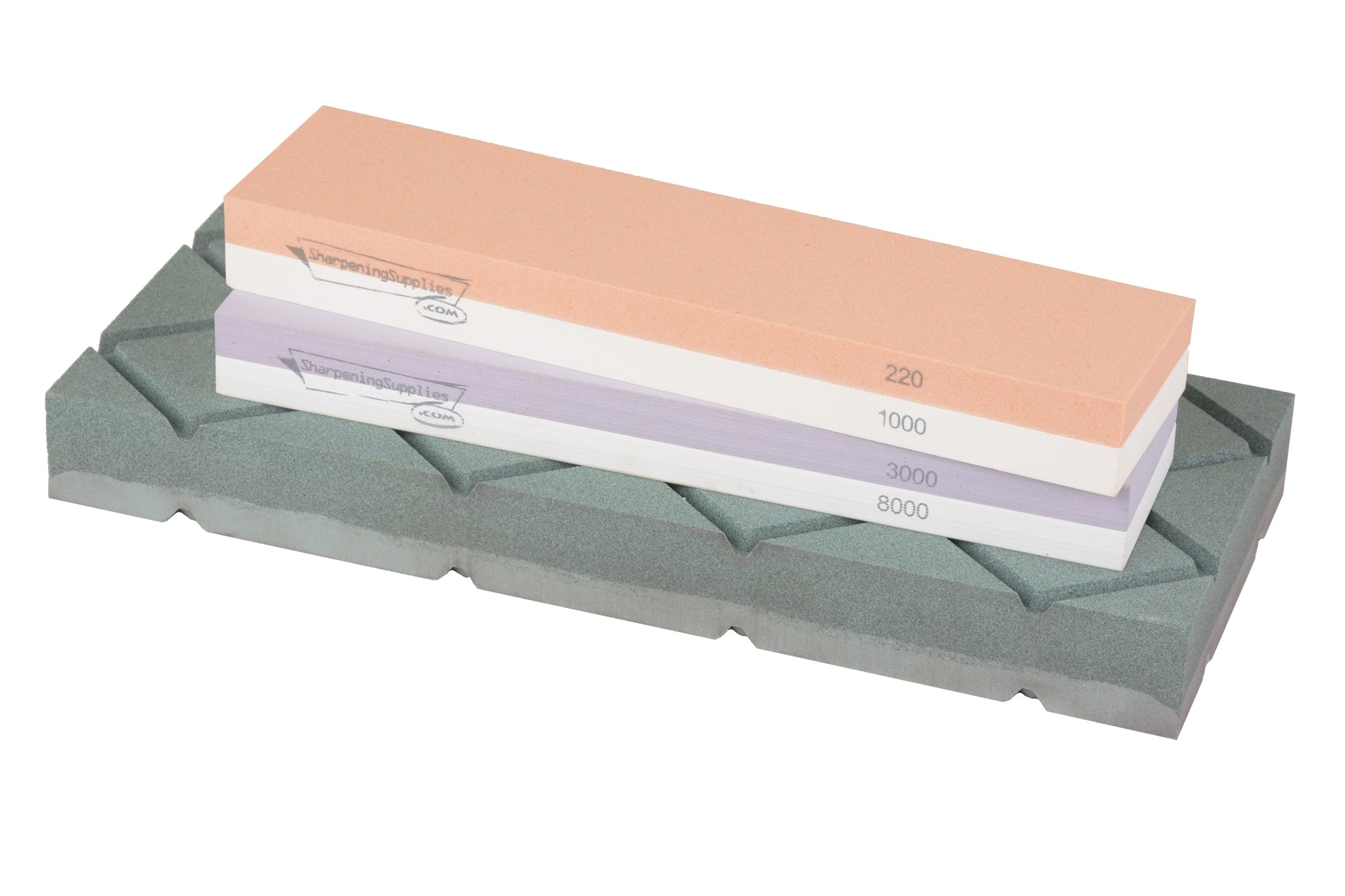 DoubleSided 8" Sharpening Supplies Water Stone Kit