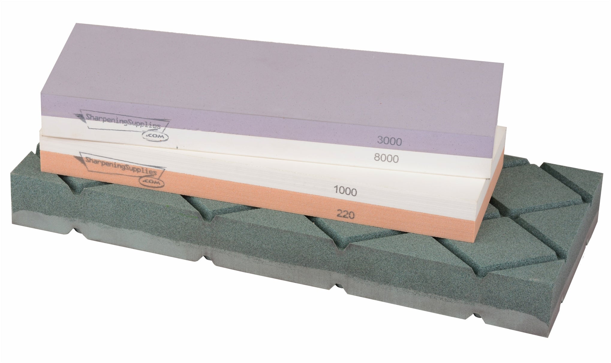 DoubleSided 8" XL Sharpening Supplies Water Stone Kit