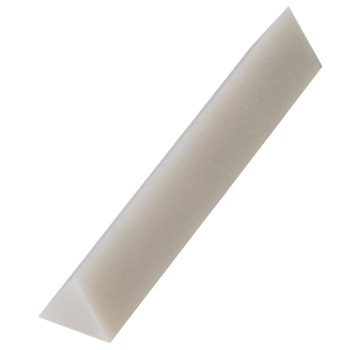 3" Long Hard Translucent Arkansas Triangle Files