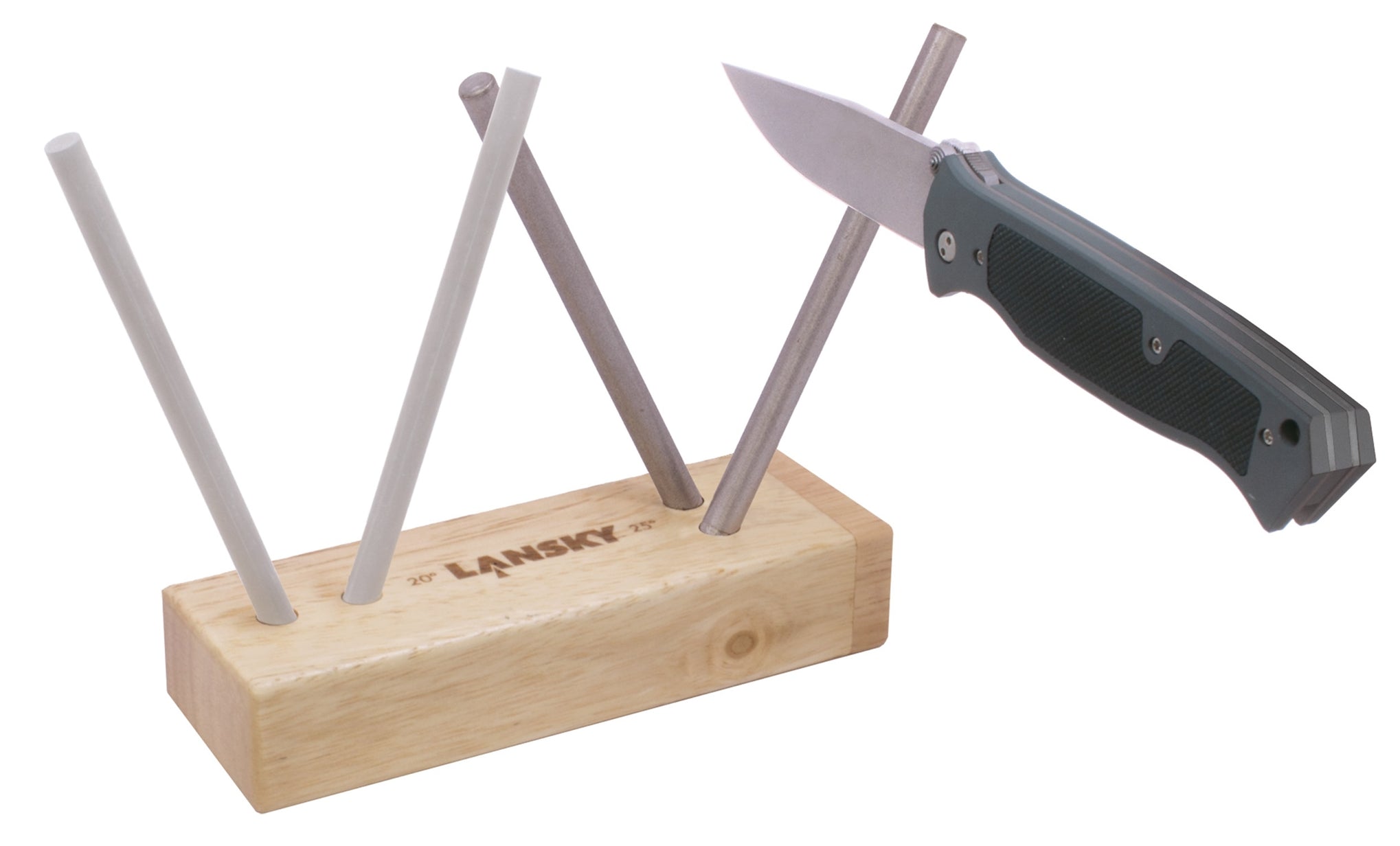 Lansky Diamond/Ceramic 4-Rod Turn Box — Sharpening Supplies