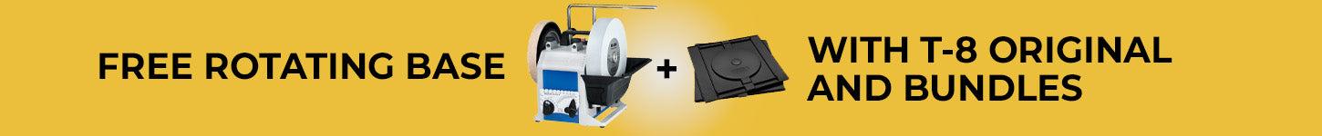 Free Tormek Rotating Base with T-8 Original Purchase