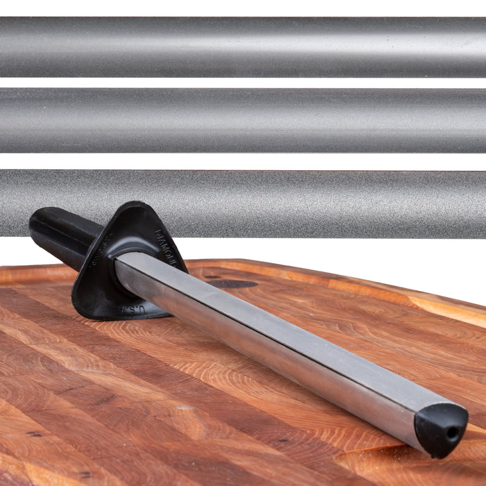 JewelStik Professional 3 Grit Diamond Steel
