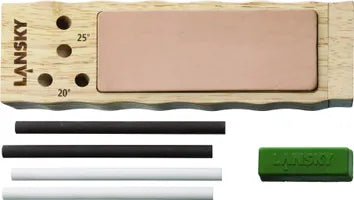 Lansky Ceramic 4 Rod TurnBox with Leather Strop