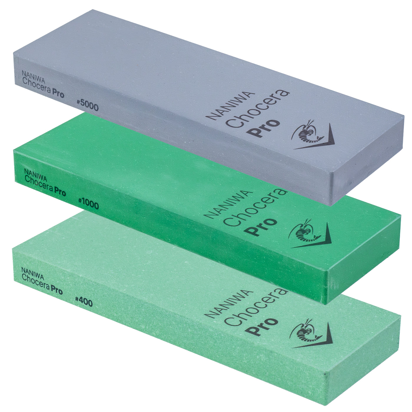 3 Stone Naniwa Chocera Pro Set — Sharpening Supplies