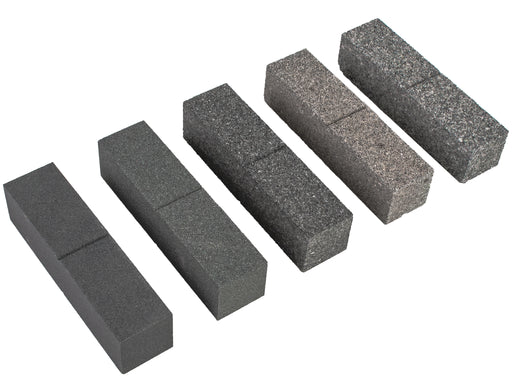 Silicon Carbide Floor Rubs with One Parting Seam