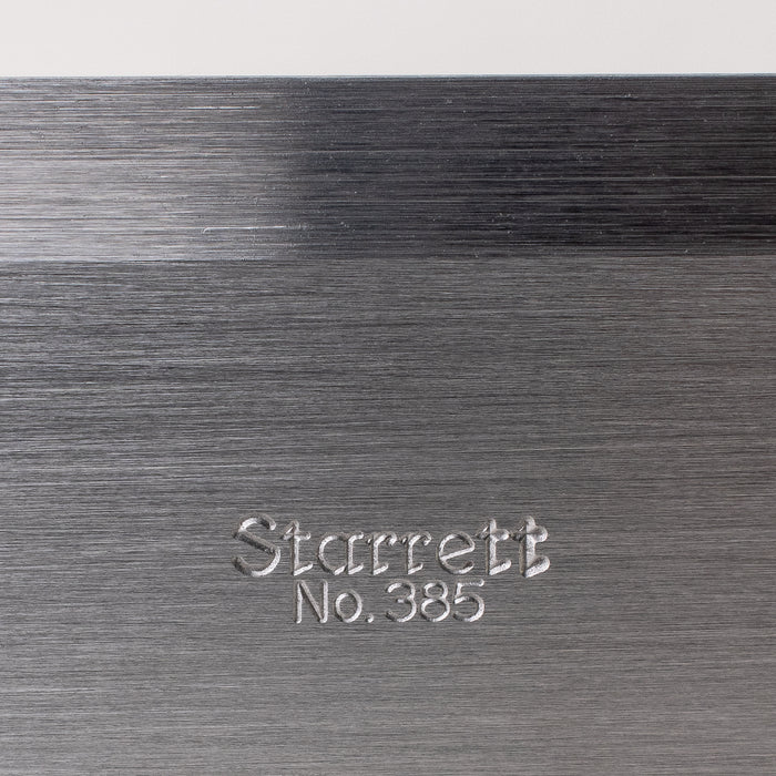 Starrett 12" Straight Edge, One Beveled Edge