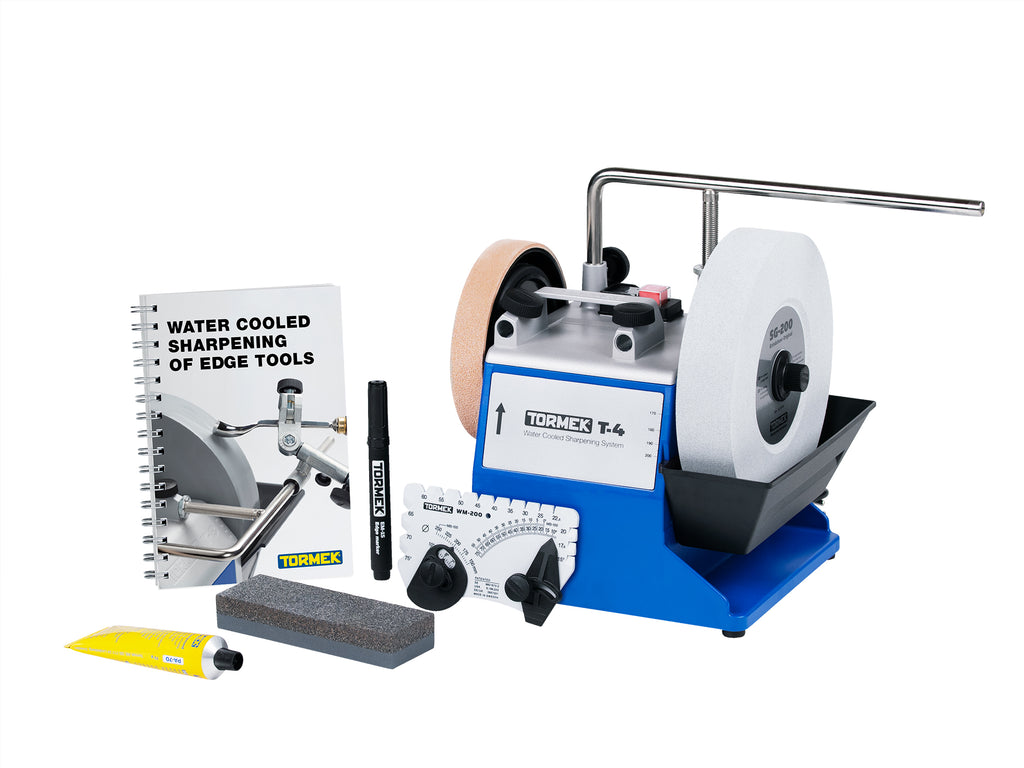 TORMEK T4 トルメック水冷式研磨機と旋盤刃物 Tormek T4 Sharpening Grinder System | burnstools.com