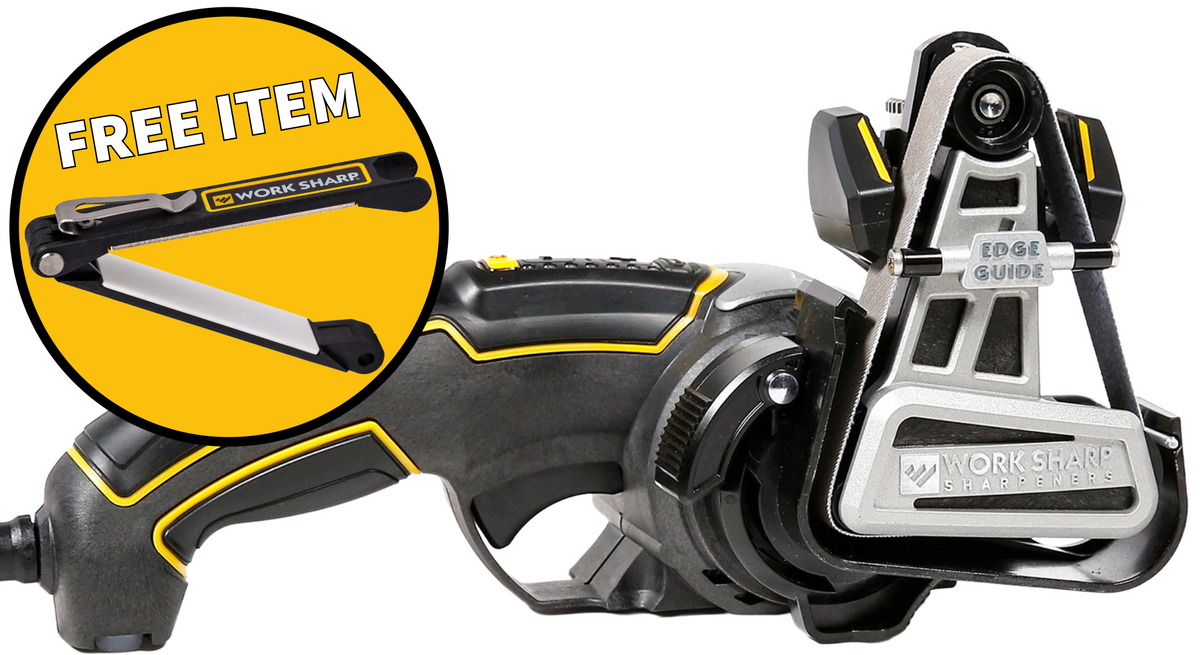 Work Sharp Ken Onion Edition Knife Sharpener Mk. 2 — Sharpening